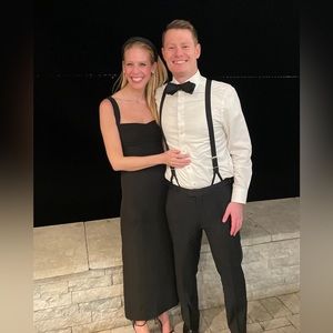 Saloni “Rachel” Crystal detailed dress